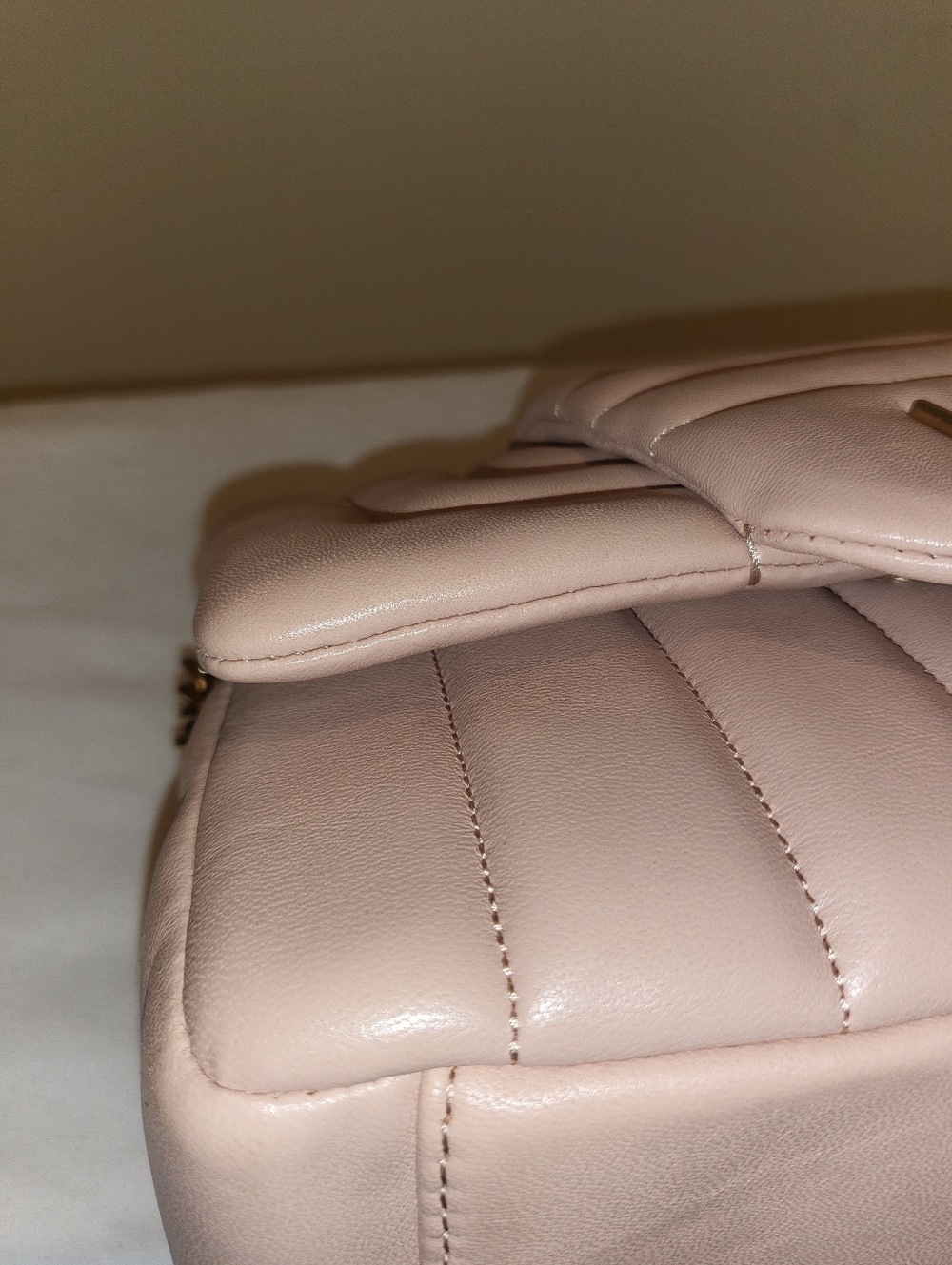 henri bendel Quilted Shoulder Bag in Blush Pink - Picture 6 of 16